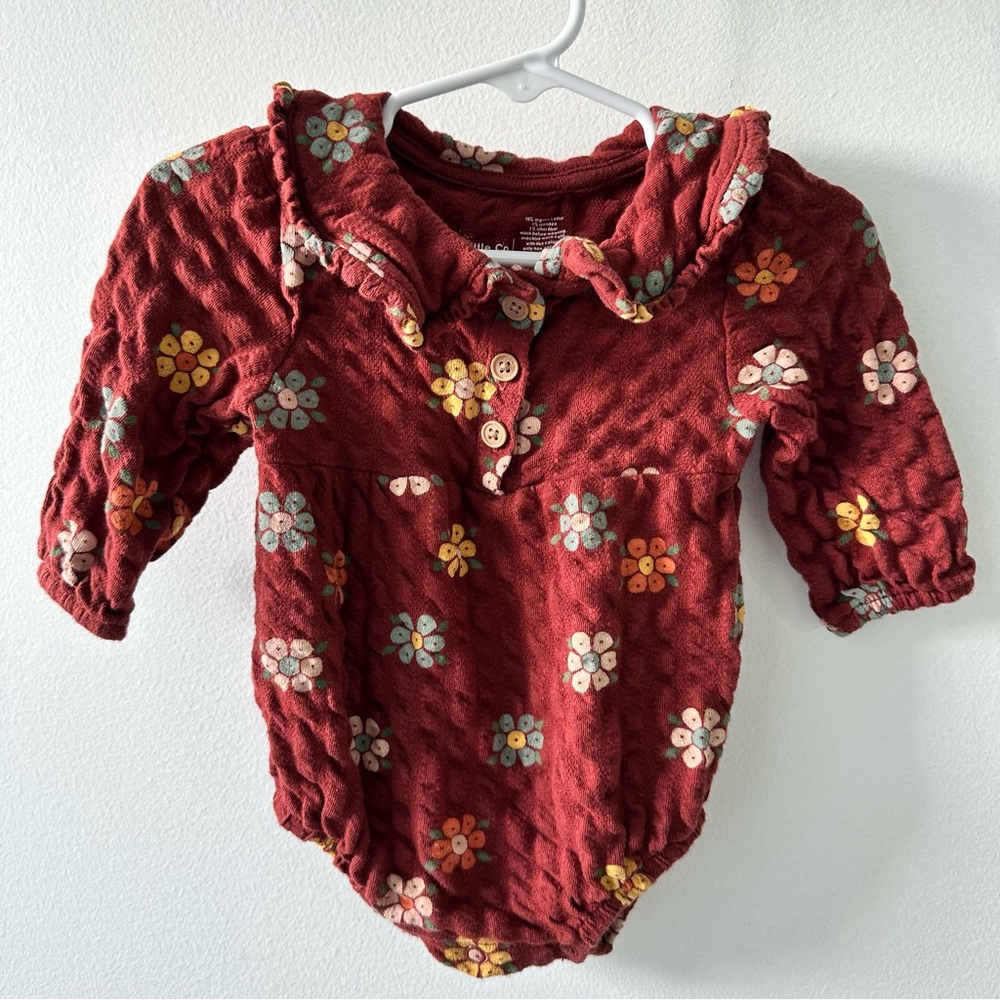 Little Co by Lauren Conrad floral bodysuit - Size 6M